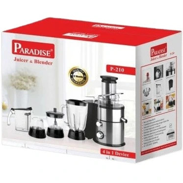 آبمیوه گیری پارادایس مدل P210 چهار کاره